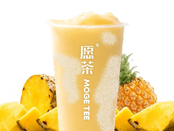 Cheese Foam Pineapple Slush 芝士凤梨